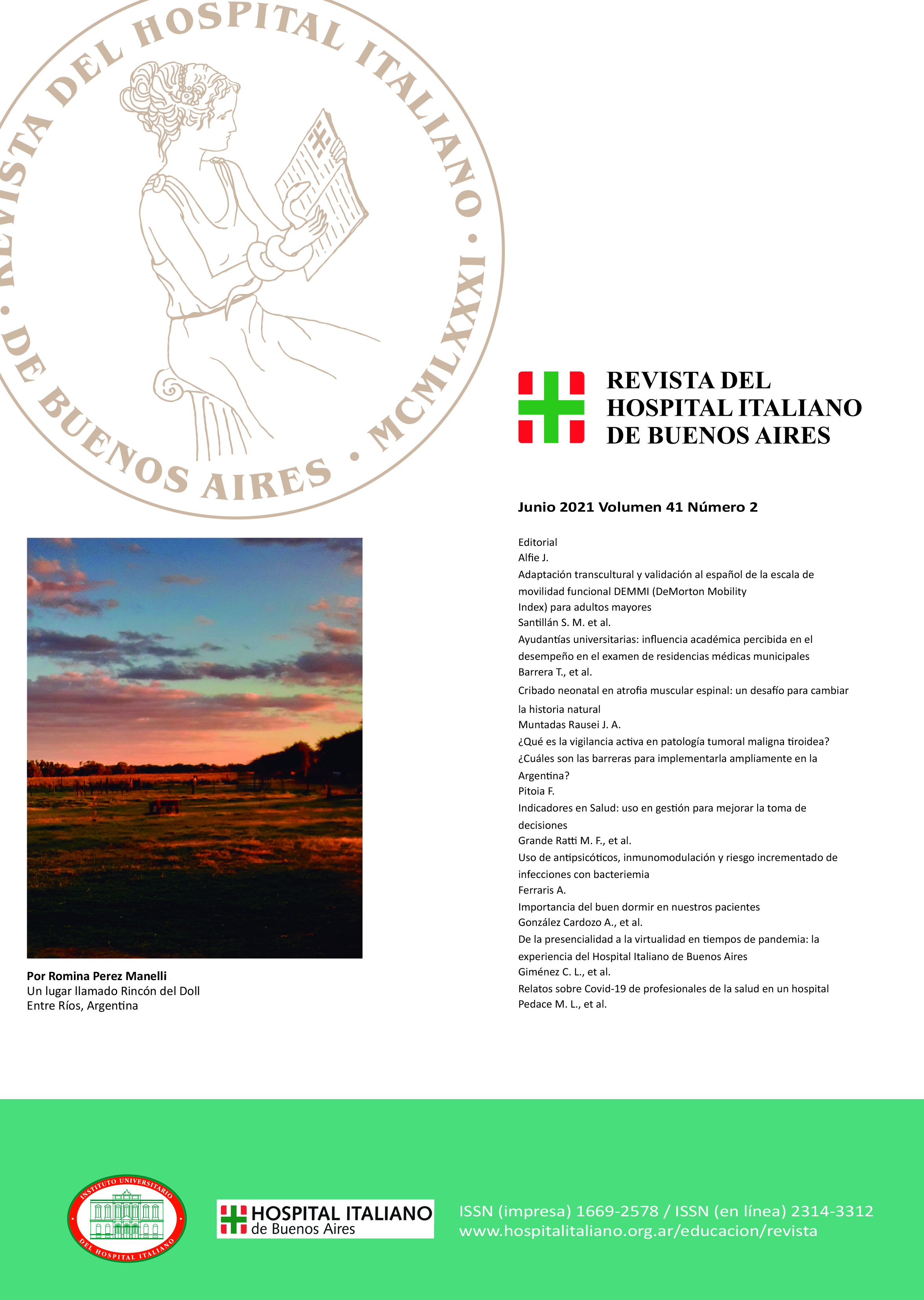 Revista del HIBA 2020, vol. 41, nro. 2